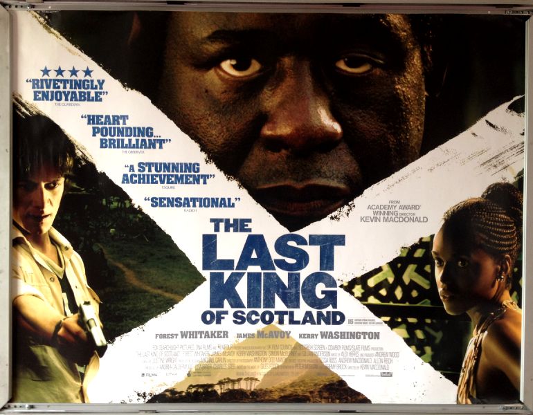 Cinema Poster: LAST KING OF SCOTLAND, THE 2007 (Quad) Forest Whitaker Cinema Poster: LAST KING OF SCOTLAND, THE 2007 (Quad) Forest Whitaker