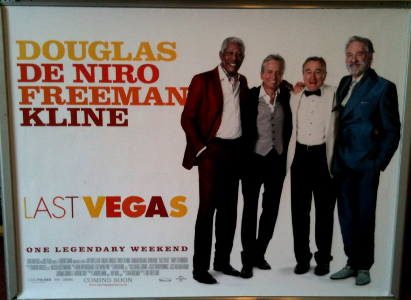 LAST VEGAS: UK Quad Film Poster LAST VEGAS: UK Quad Film Poster