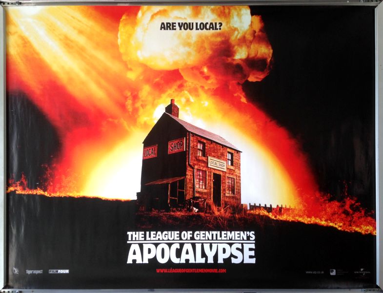 Cinema Poster: LEAGUE OF GENTLEMEN'S APOCALYPSE 2005 (Advance Quad) Mark Gatiss