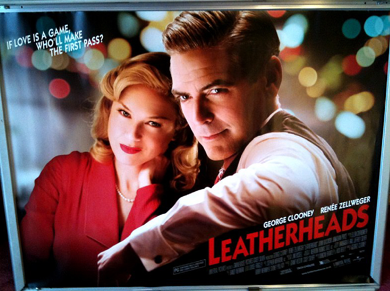 LEATHERHEADS: Main UK Quad Film Poster LEATHERHEADS: Main UK Quad Film Poster
