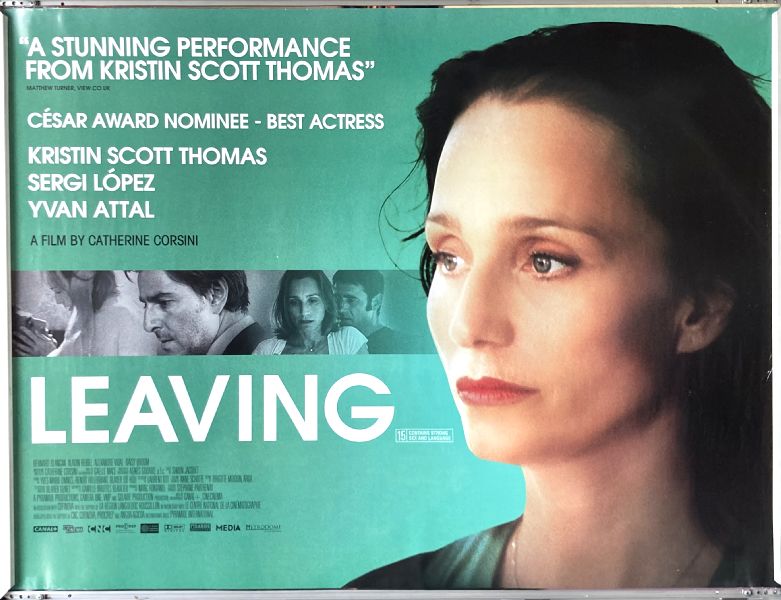 Cinema Poster: LEAVING aka Partir 2009 (Quad) Kristin Scott Thomas Sergi Lpez