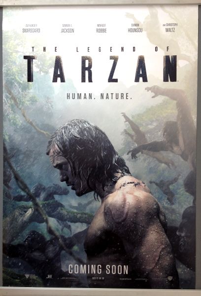 Cinema Poster: LEGEND OF TARZAN, THE 2016 (Advance One Sheet) Alexander Skarsgrd