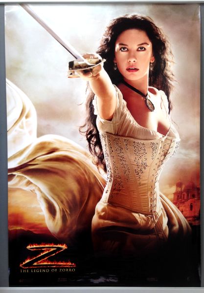 Cinema Poster: LEGEND OF ZORRO, THE 2005 (Catherine Zeta-Jones One Sheet) Cinema Poster: LEGEND OF ZORRO, THE 2005 (Catherine Zeta-Jones One Sheet)