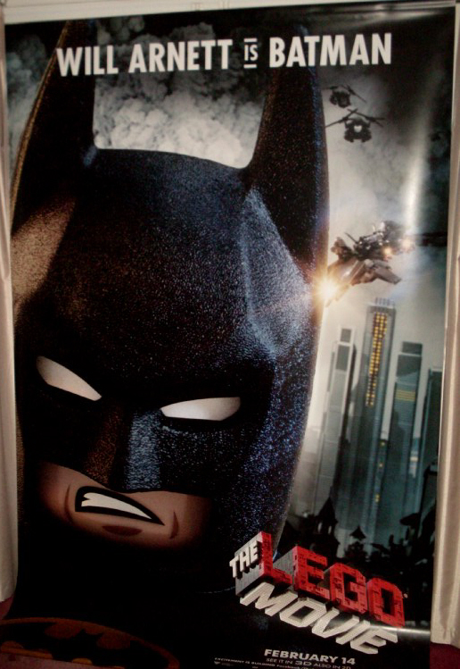 LEGO MOVIE, THE: Batman UK Cinema Banner LEGO MOVIE, THE: Batman UK Cinema Banner