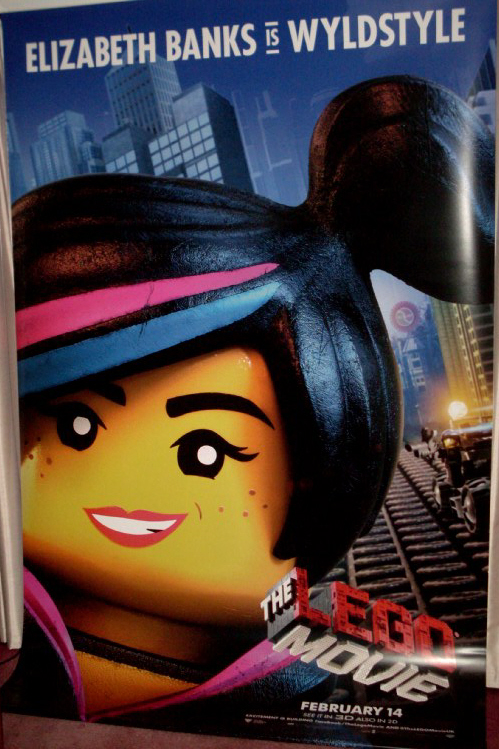 LEGO MOVIE, THE: Wyldstyle UK Cinema Banner LEGO MOVIE, THE: Wyldstyle UK Cinema Banner