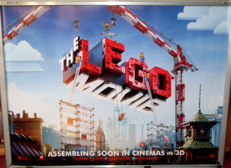 LEGO MOVIE, THE: Advance UK Quad Film Poster