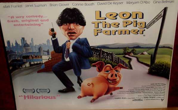LEON THE PIG FARMER: UK Quad Film Poster LEON THE PIG FARMER: UK Quad Film Poster