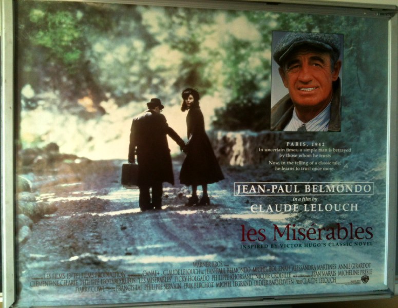 LES MISERABLES: Main UK Quad Film Poster