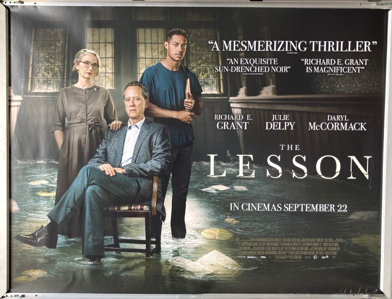 Cinema Poster: LESSON, THE 2023 (Quad) Richard E. Grant Julie Delpy Cinema Poster: LESSON, THE 2023 (Quad) Richard E. Grant Julie Delpy