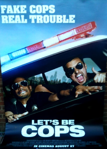 Cinema Banner: LET'S BE COPS 2014 Andy Garcia Jake Johnson Damon Wayans