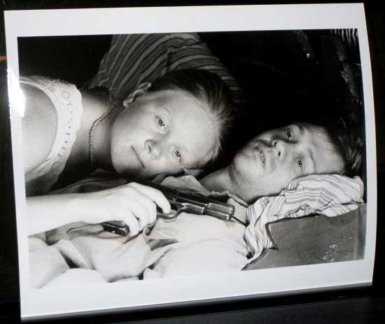 LIFE OF PRIVATE IVAN CHONKIN: Publicity Still Lying on Bed With Gun LIFE OF PRIVATE IVAN CHONKIN: Publicity Still Lying on Bed With Gun