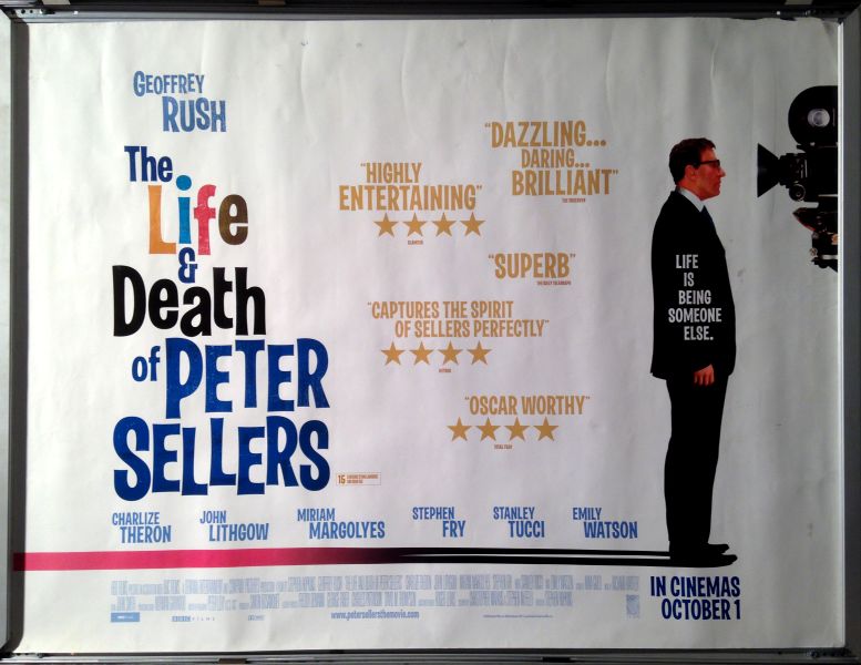Cinema Poster: LIFE AND DEATH OF PETER SELLERS 2004 (Quad) Geoffrey Rush