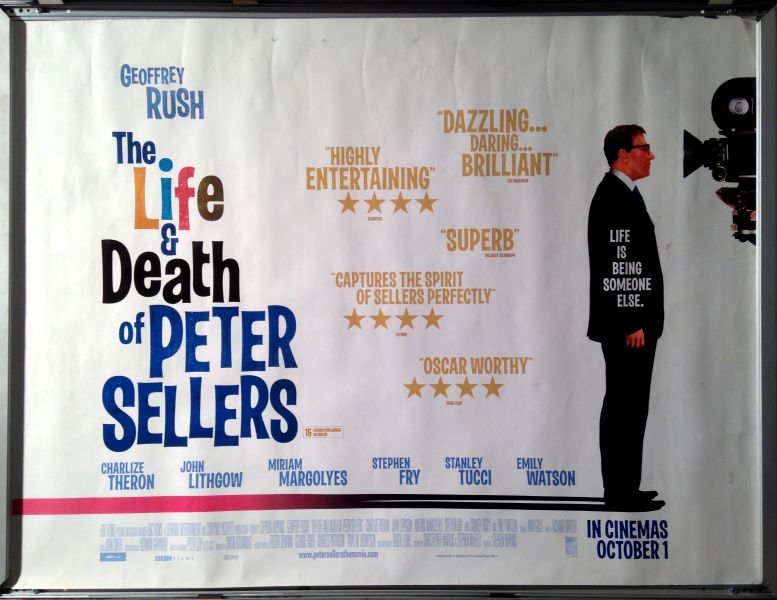 Cinema Poster: LIFE AND DEATH OF PETER SELLERS 2004 (Quad) Geoffrey Rush Cinema Poster: LIFE AND DEATH OF PETER SELLERS 2004 (Quad) Geoffrey Rush