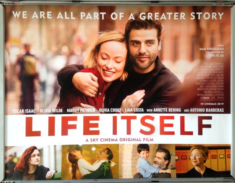 Cinema Poster: LIFE ITSELF 2019 (Quad) Oscar Isaac Olivia Wilde Annette Bening Cinema Poster: LIFE ITSELF 2019 (Quad) Oscar Isaac Olivia Wilde Annette Bening