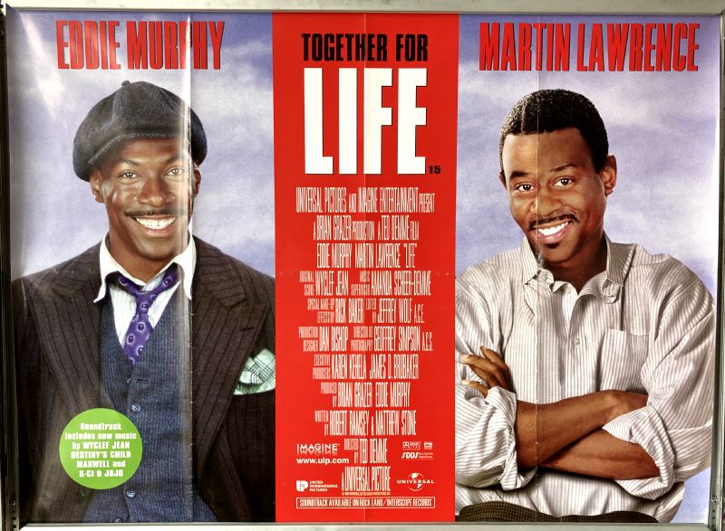 Cinema Poster: LIFE 1999 (Quad) Eddie Murphy Martin Lawrence Obba Babatundé