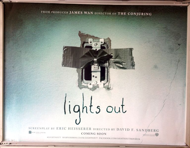 Cinema Poster: LIGHTS OUT 2016 (Quad) Teresa Palmer Gabriel Bateman Maria Bello Cinema Poster: LIGHTS OUT 2016 (Quad) Teresa Palmer Gabriel Bateman Maria Bello