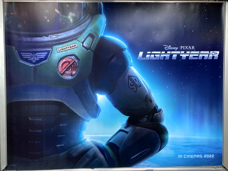 Cinema Poster: LIGHTYEAR 2022 (Close Up Advance Quad) Chris Evans Taika Waititi