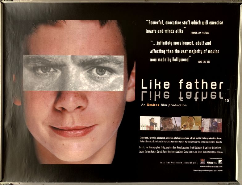 Cinema Poster: LIKE FATHER 2001 (Quad)  Ned Kelly Joe Armstrong Jonathon Dent