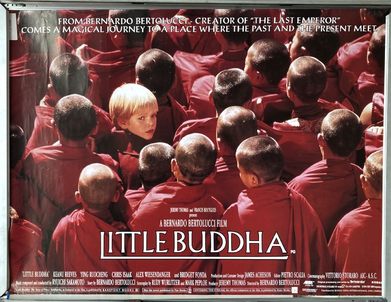 Cinema Poster: LITTLE BUDDHA 1993 (Quad) Bernardo Bertolucci Keanu Reeves