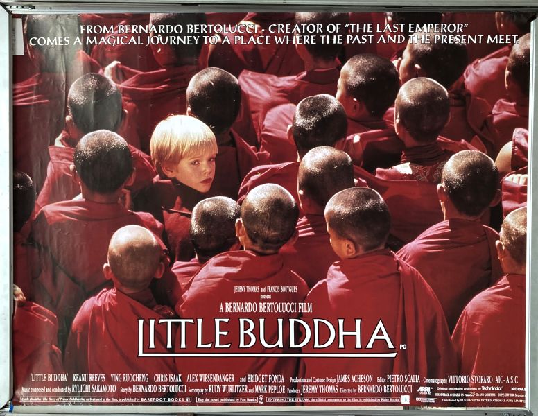 Cinema Poster: LITTLE BUDDHA 1993 (Quad) Bernardo Bertolucci Keanu Reeves Cinema Poster: LITTLE BUDDHA 1993 (Quad) Bernardo Bertolucci Keanu Reeves