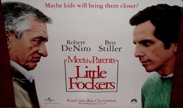LITTLE FOCKERS: Advance UK Quad Film Poster LITTLE FOCKERS: Advance UK Quad Film Poster