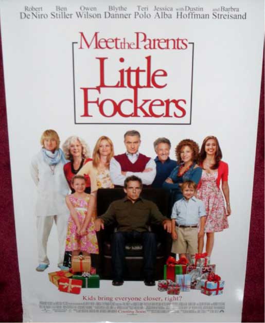 LITTLE FOCKERS: Main One Sheet Film Poster LITTLE FOCKERS: Main One Sheet Film Poster