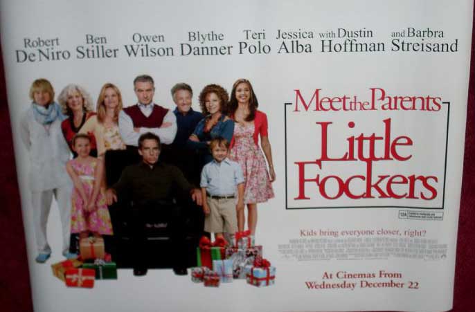 LITTLE FOCKERS: Main UK Quad Film Poster LITTLE FOCKERS: Main UK Quad Film Poster