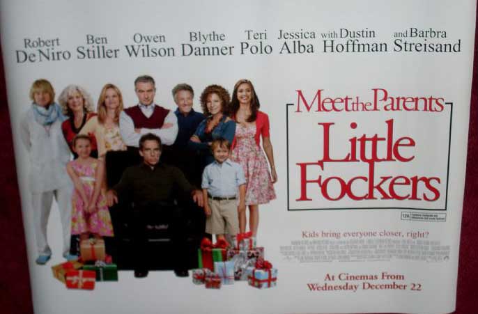 LITTLE FOCKERS: Main UK Quad Film Poster