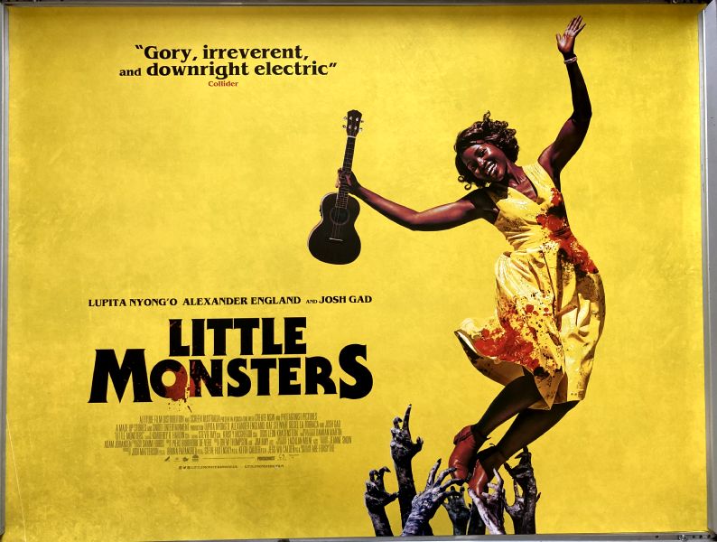Cinema Poster: LITTLE MONSTERS 2020 (Quad) Lupita Nyong'o Josh Gad