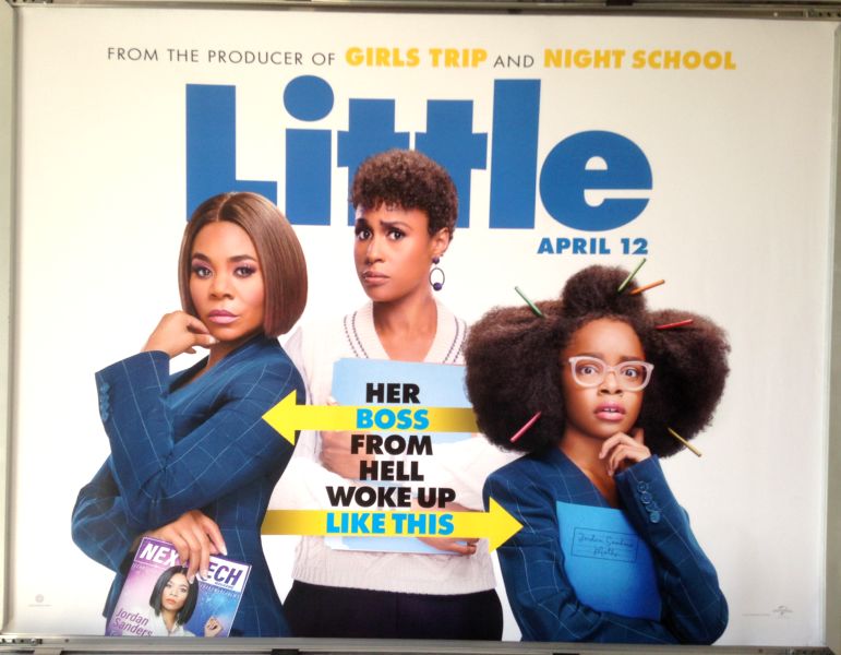 Cinema Poster: LITTLE 2019 (Quad) Regina Hall Issa Rae Marsai Martin