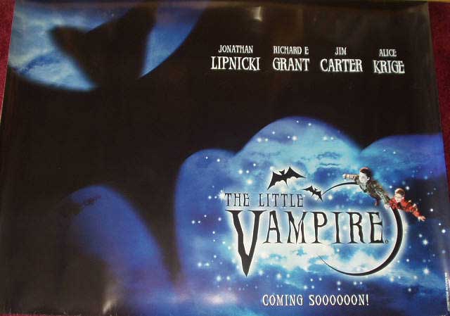 LITTLE VAMPIRE, THE: Advance UK Quad Film Poster