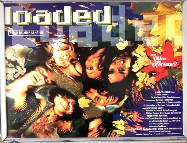 Cinema Poster: LOADED AKA Bloody Weekend 1996 (Quad) Oliver Milburn Dearbhla Molloy