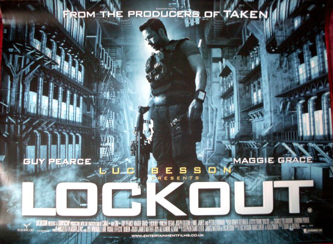 LOCKOUT: UK Quad Film Poster LOCKOUT: UK Quad Film Poster