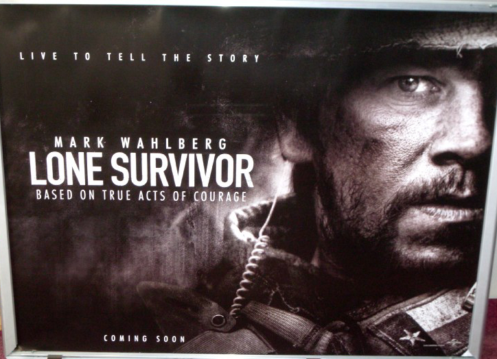 Cinema Poster: LONE SURVIVOR 2014 (Quad) Mark Wahlberg Taylor Kitsch Cinema Poster: LONE SURVIVOR 2014 (Quad) Mark Wahlberg Taylor Kitsch