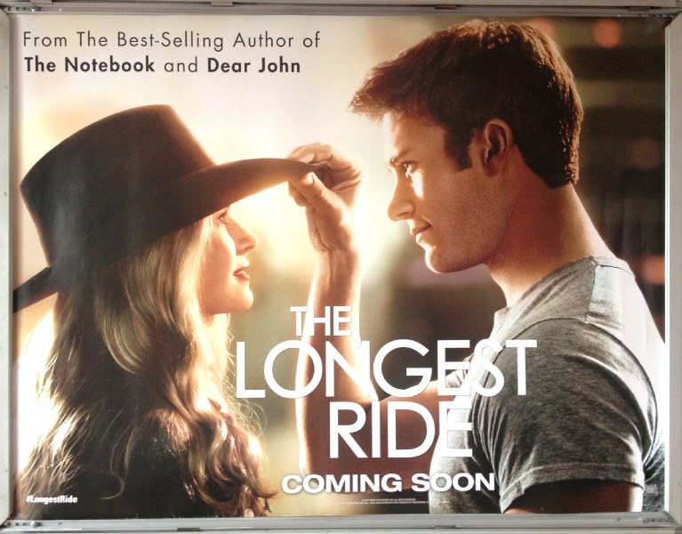 Cinema Poster: LONGEST RIDE, THE 2015 (Coming Soon Advance Quad) Scott Eastwood