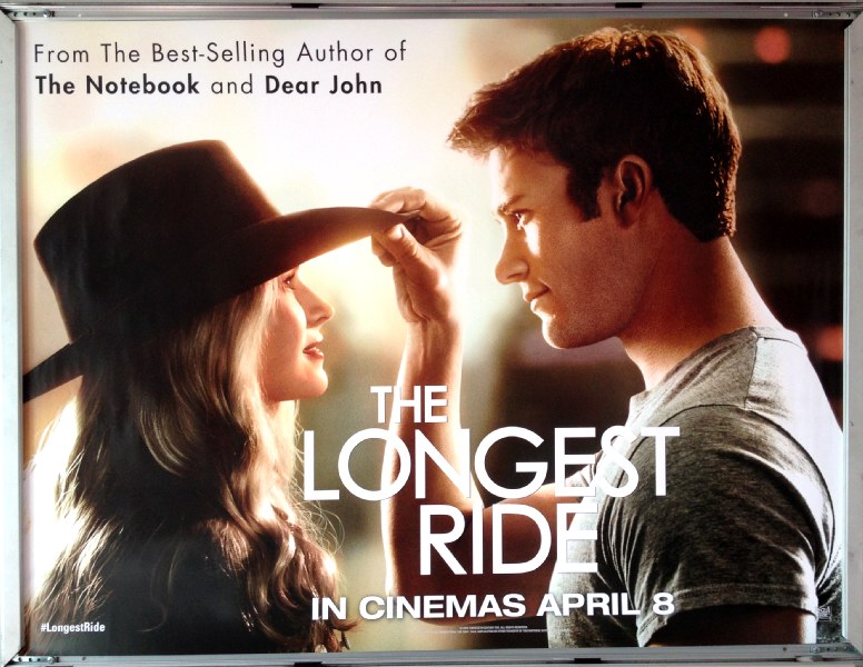 Cinema Poster: LONGEST RIDE, THE 2015 (April Advance Quad) Scott Eastwood