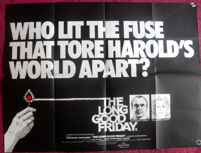 LONG GOOD FRIDAY, THE: Main UK Quad Film Poster LONG GOOD FRIDAY, THE: Main UK Quad Film Poster