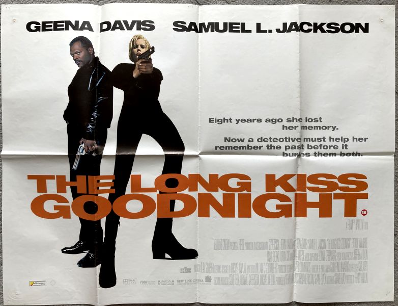 Cinema Poster: LONG KISS GOODNIGHT, THE 1996 (Quad) Geena Davis Samuel L. Jackson