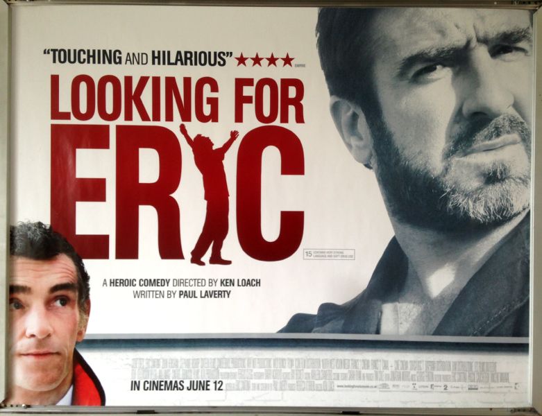 Cinema Poster: LOOKING FOR ERIC 2009 (Quad) Steve Evets Eric Cantona Ken Loach Cinema Poster: LOOKING FOR ERIC 2009 (Quad) Steve Evets Eric Cantona Ken Loach