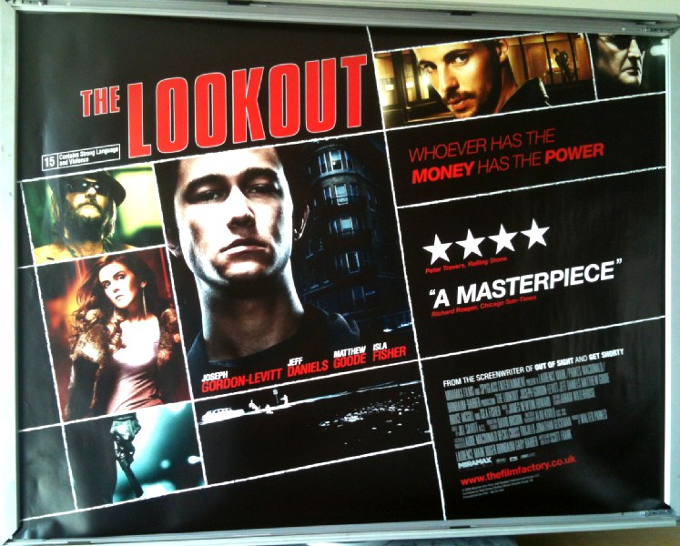 LOOKOUT, THE: Main UK Quad Film Poster LOOKOUT, THE: Main UK Quad Film Poster