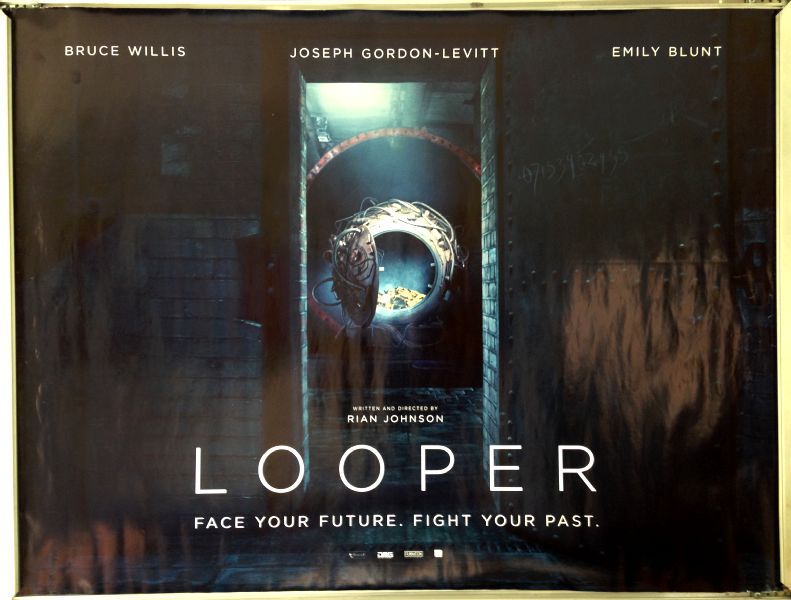 Cinema Poster: LOOPER 2012 (Advance Quad) Joseph Gordon-Levitt Bruce Willis Cinema Poster: LOOPER 2012 (Advance Quad) Joseph Gordon-Levitt Bruce Willis