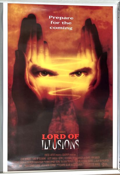 Cinema Poster: LORD OF ILLUSIONS 1995 (One Sheet) Clive Barker Scott Bakula