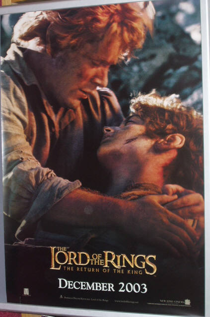 LORD OF THE RINGS RETURN OF THE KING: Frodo/Sam Thai Film Poster