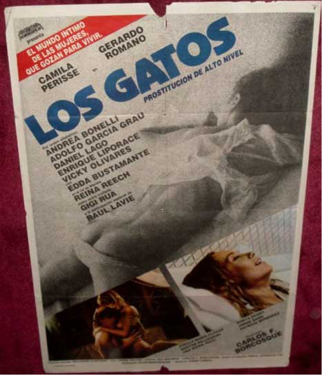 LOS GATOS: Argentinian Film Poster 