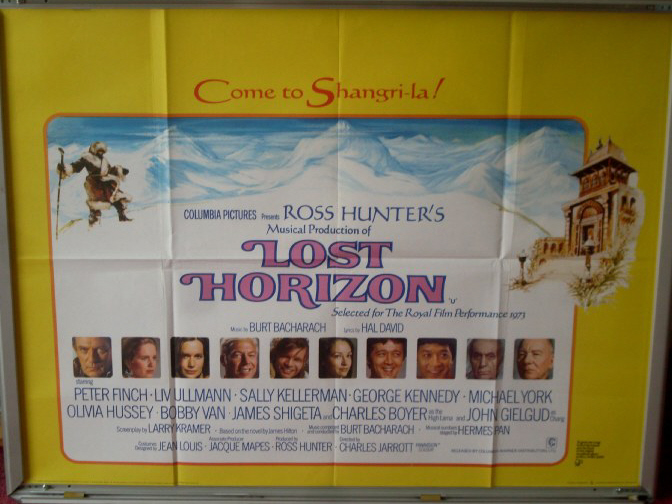 LOST HORIZON: Main UK Quad Film Poster