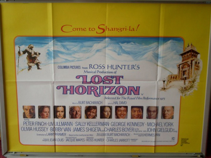 LOST HORIZON: Main UK Quad Film Poster LOST HORIZON: Main UK Quad Film Poster