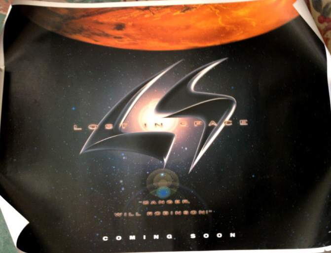 LOST IN SPACE: Advance UK Quad Film Poster LOST IN SPACE: Advance UK Quad Film Poster