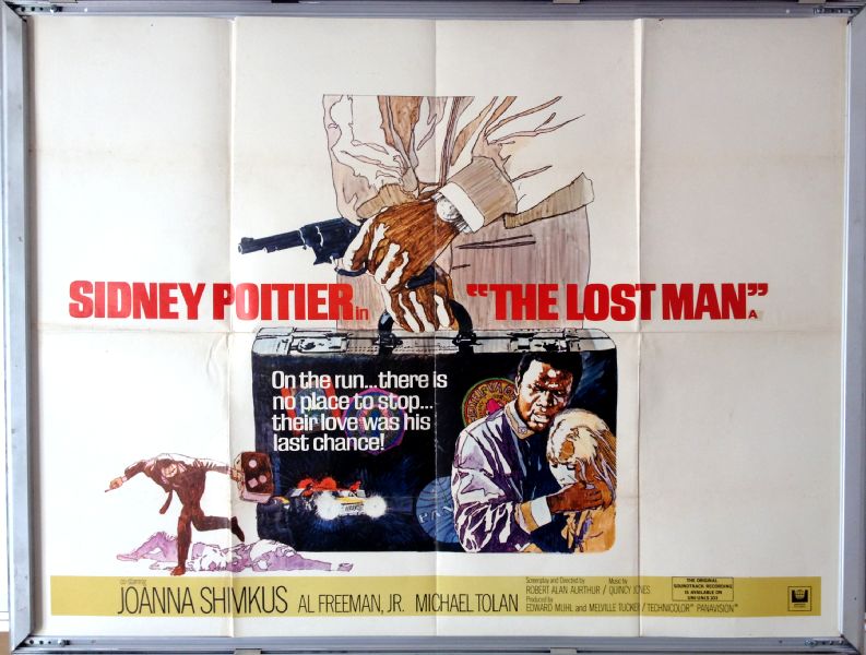 Cinema Poster: LOST MAN, THE 1969 (Quad) Sidney Poitier Joanna Shimkus
