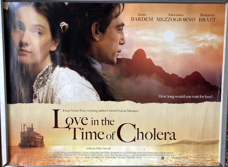 Cinema Poster: LOVE IN THE TIME OF CHOLERA 2008 (Quad) Javier Bardem Cinema Poster: LOVE IN THE TIME OF CHOLERA 2008 (Quad) Javier Bardem