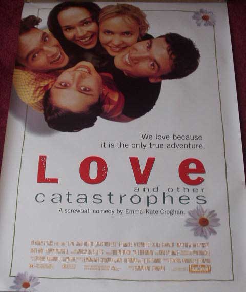 LOVE AND OTHER CATASTROPHES: Main One Sheet Film Poster